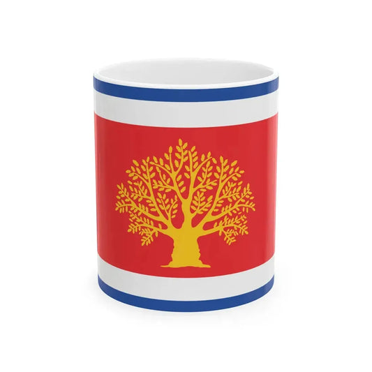 Flag of Martvili Municipality (Georgia) White Coffee Mug 11oz - Go Mug Yourself