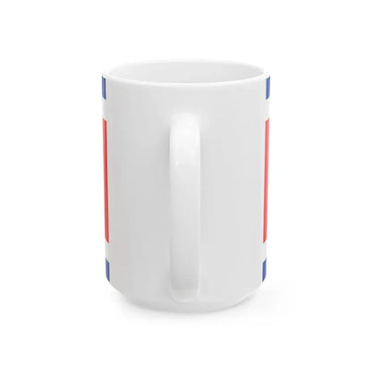 Flag of Martvili Municipality (Georgia) White Coffee Mug - Go Mug Yourself