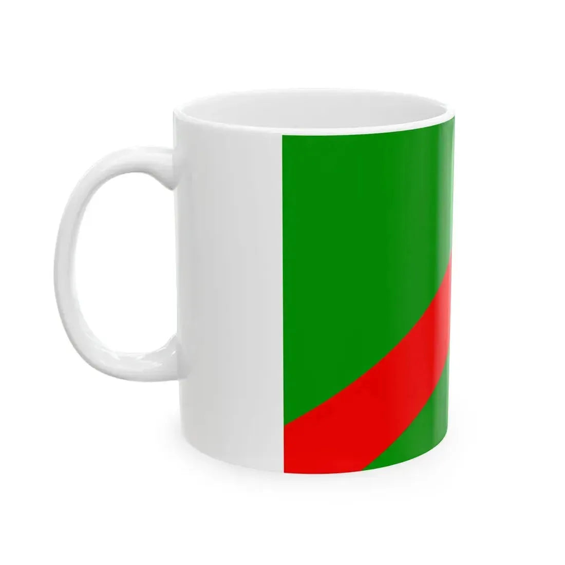 Flag of Martyazo (Burundi) White Coffee Mug - Go Mug Yourself
