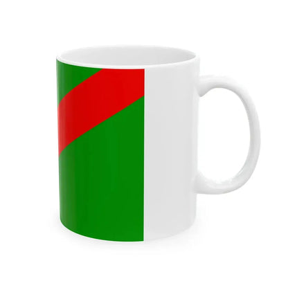 Flag of Martyazo (Burundi) White Coffee Mug - Go Mug Yourself