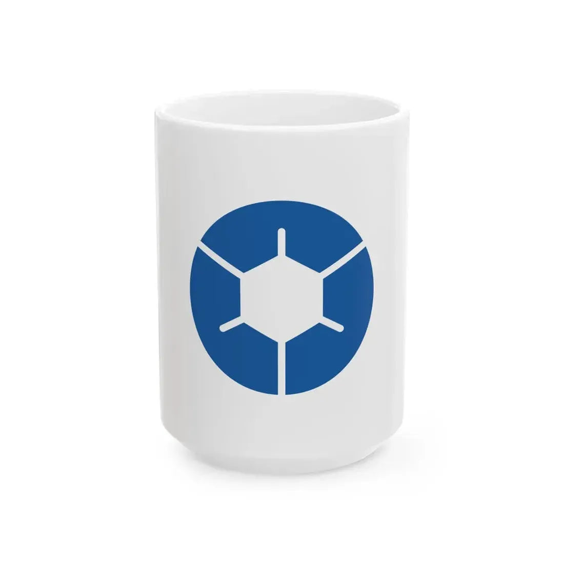 Flag of Marugame Kagawa (Japan) White Coffee Mug 15oz - Go Mug Yourself