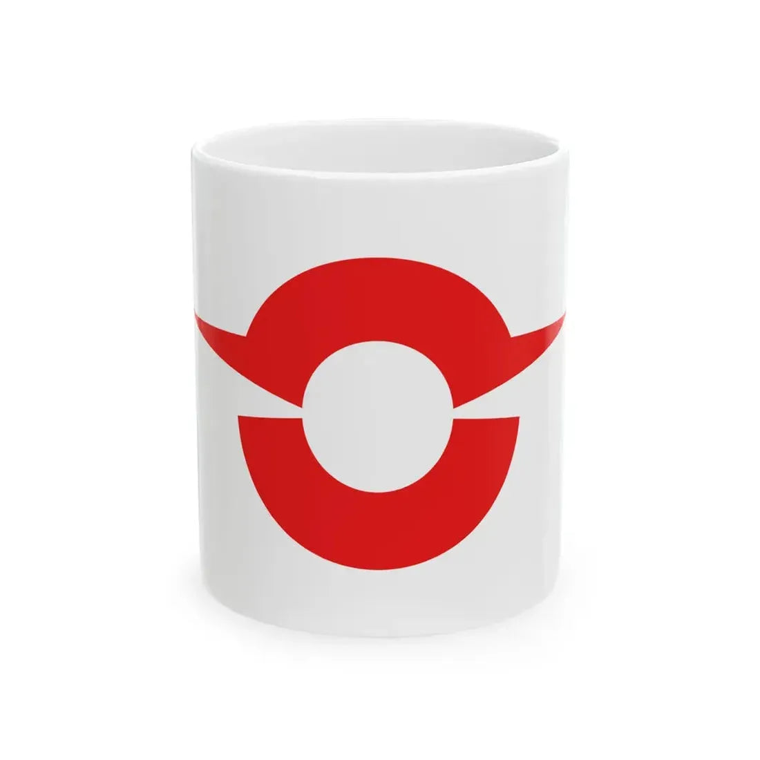 Flag of Maruko Nagano 1961-2006 (Japan) White Coffee Mug 11oz - Go Mug Yourself