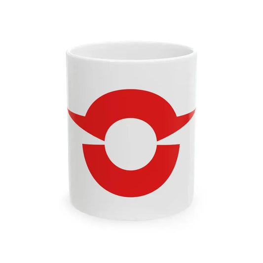 Flag of Maruko Nagano 1961-2006 (Japan) White Coffee Mug 11oz - Go Mug Yourself