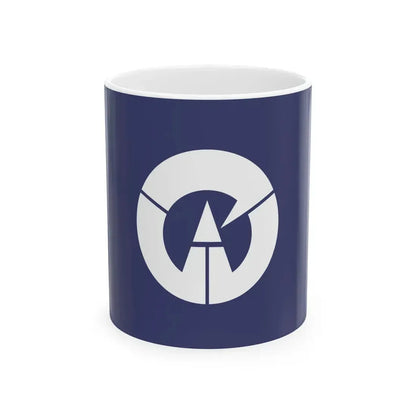 Flag of Marumori Miyagi (Japan) White Coffee Mug 11oz - Go Mug Yourself