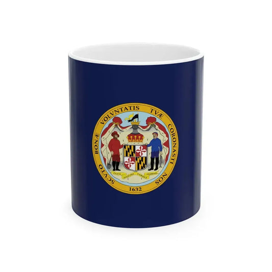 Flag of Maryland before 1904 (United States) White Coffee Mug 11oz - Go Mug Yourself