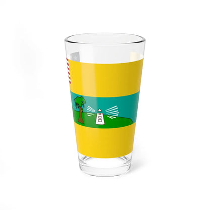 Flag of Maryland County (Liberia) Pint Glass 16oz 16oz - Go Mug Yourself