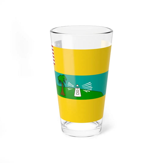 Flag of Maryland County (Liberia) Pint Glass 16oz 16oz - Go Mug Yourself