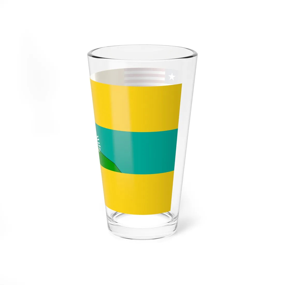 Flag of Maryland County (Liberia) Pint Glass 16oz - Go Mug Yourself