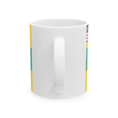 Flag of Maryland County (Liberia) White Coffee Mug - Go Mug Yourself