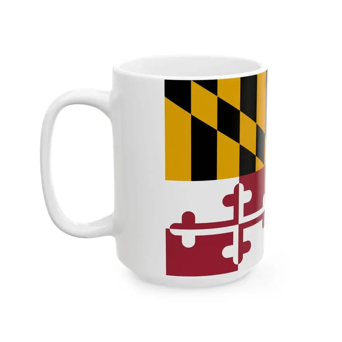 Flag of Maryland (United States) White Coffee Mug - Go Mug Yourself