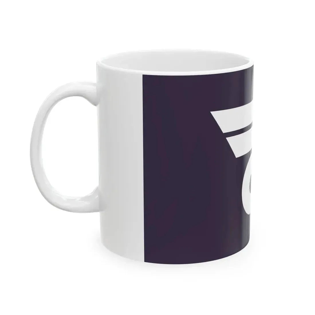 Flag of Masaki Ehime (Japan) White Coffee Mug - Go Mug Yourself