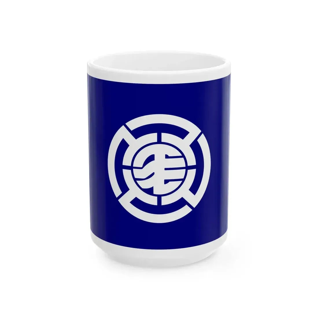 Flag of Mashike Hokkaido (Japan) White Coffee Mug 15oz - Go Mug Yourself