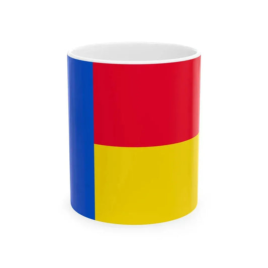 Flag of Masi Torello (Italy) White Coffee Mug 11oz - Go Mug Yourself