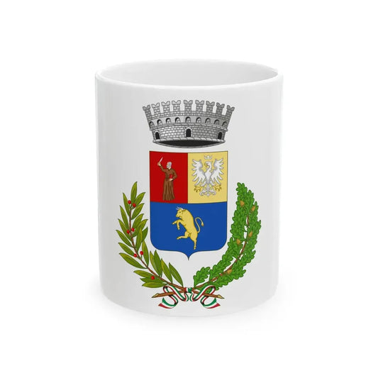 Flag of Masi Torello Variant (Italy) White Coffee Mug 11oz - Go Mug Yourself