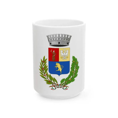 Flag of Masi Torello Variant (Italy) White Coffee Mug 15oz - Go Mug Yourself