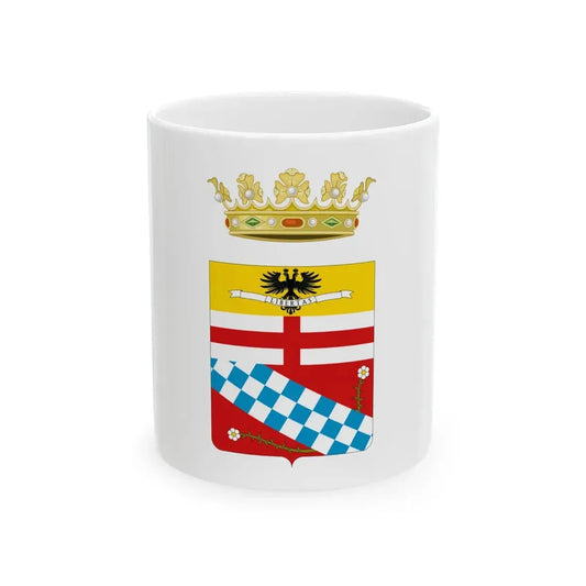 Flag of Massa and Carrara (Italy) White Coffee Mug 11oz - Go Mug Yourself