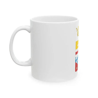 Flag of Massa and Carrara (Italy) White Coffee Mug - Go Mug Yourself