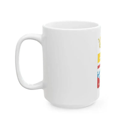 Flag of Massa and Carrara (Italy) White Coffee Mug - Go Mug Yourself