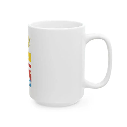 Flag of Massa and Carrara (Italy) White Coffee Mug - Go Mug Yourself