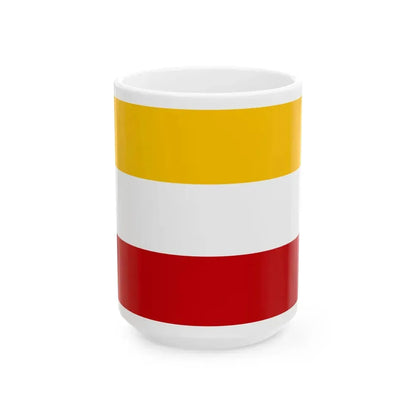 Flag of Massa (Italy) White Coffee Mug 15oz - Go Mug Yourself