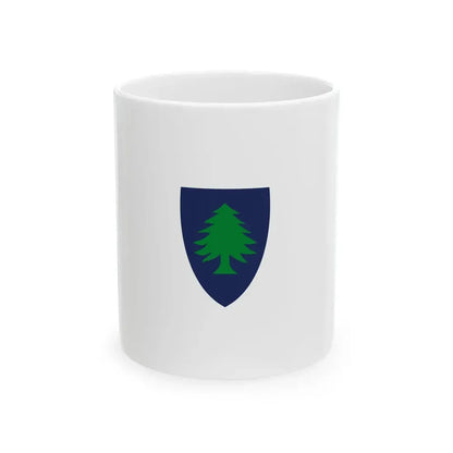 Flag of Massachusetts 1908-1971 (United States) White Coffee Mug 11oz - Go Mug Yourself