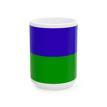 Flag of Massafra (Italy) White Coffee Mug 15oz - Go Mug Yourself