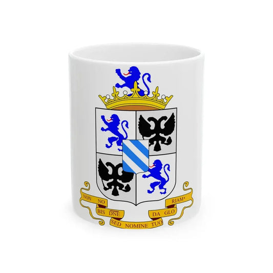 Flag of Masserano 1701-1767 (Italy) White Coffee Mug 11oz - Go Mug Yourself