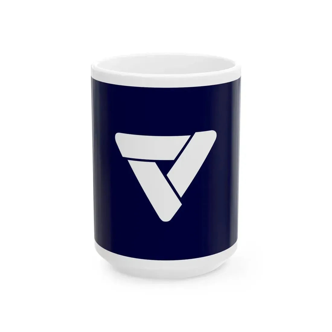 Flag of Masuda Akita 1965-2005 (Japan) White Coffee Mug 15oz - Go Mug Yourself