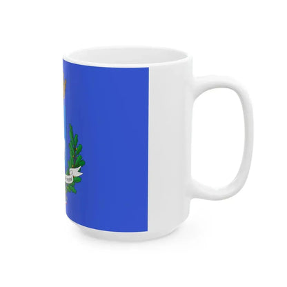 Flag of Matera (Italy) White Coffee Mug - Go Mug Yourself