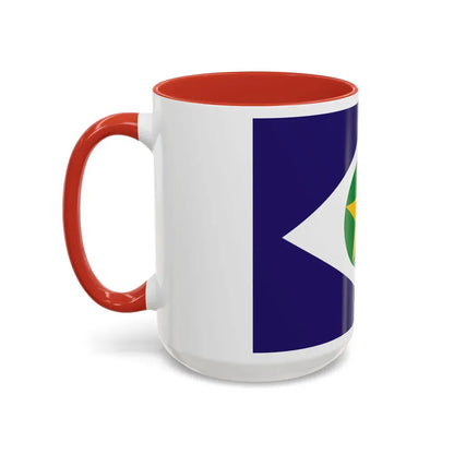 Flag of Mato Grosso Brazil - Accent Coffee Mug - Go Mug Yourself