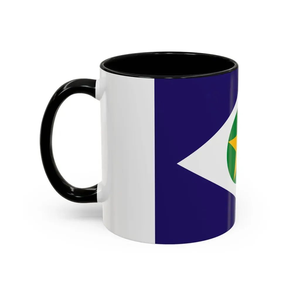 Flag of Mato Grosso Brazil - Accent Coffee Mug - Go Mug Yourself