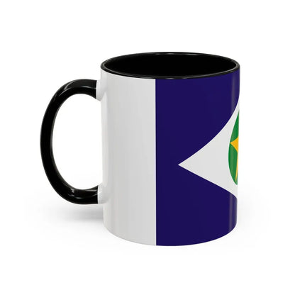 Flag of Mato Grosso Brazil - Accent Coffee Mug - Go Mug Yourself