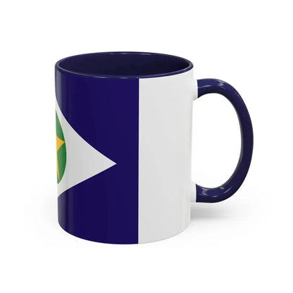 Flag of Mato Grosso Brazil - Accent Coffee Mug - Go Mug Yourself
