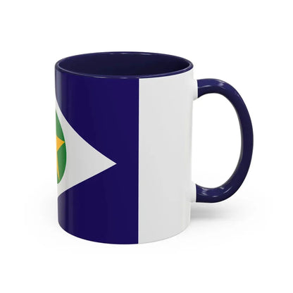 Flag of Mato Grosso Brazil - Accent Coffee Mug - Go Mug Yourself
