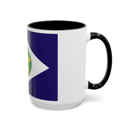 Flag of Mato Grosso Brazil - Accent Coffee Mug - Go Mug Yourself