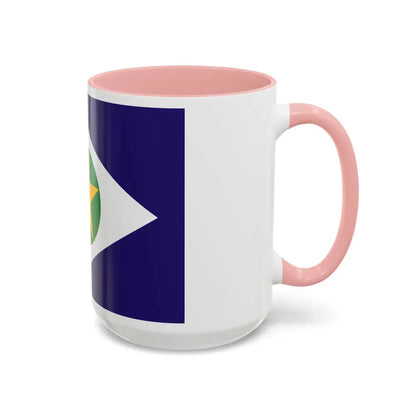 Flag of Mato Grosso Brazil - Accent Coffee Mug - Go Mug Yourself