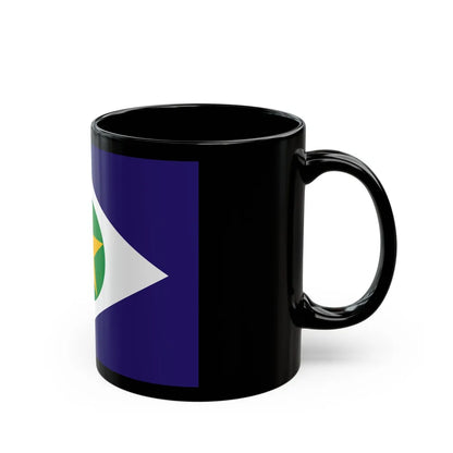 Flag of Mato Grosso Brazil - Black Coffee Mug-Go Mug Yourself