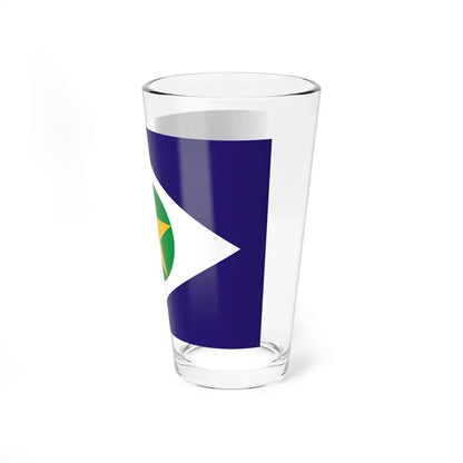 Flag of Mato Grosso Brazil - Pint Glass 16oz - Go Mug Yourself