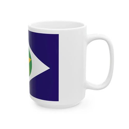 Flag of Mato Grosso Brazil - White Coffee Mug - Go Mug Yourself