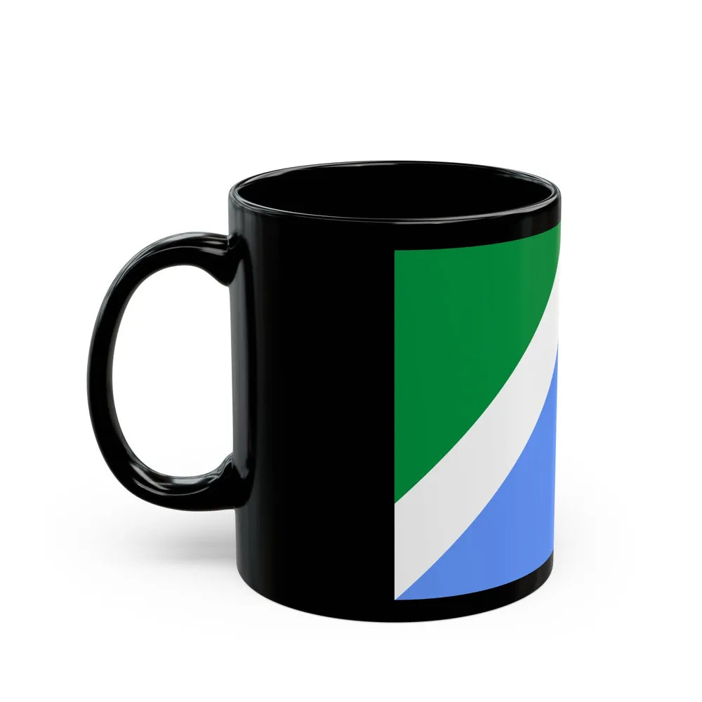 Flag of Mato Grosso do Sul Brazil - Black Coffee Mug-Go Mug Yourself