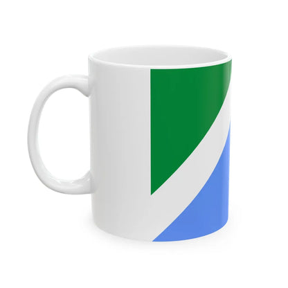 Flag of Mato Grosso do Sul Brazil - White Coffee Mug-Go Mug Yourself