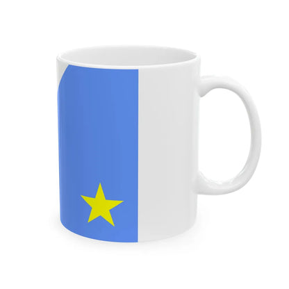 Flag of Mato Grosso do Sul Brazil - White Coffee Mug-Go Mug Yourself