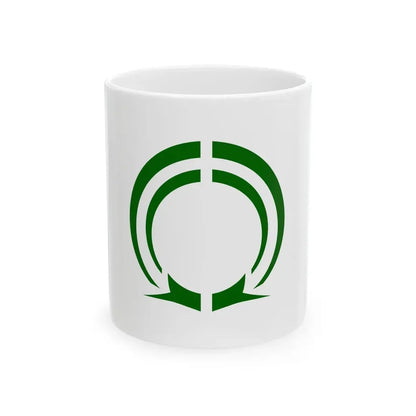 Flag of Matsubara Osaka (Japan) White Coffee Mug 11oz - Go Mug Yourself