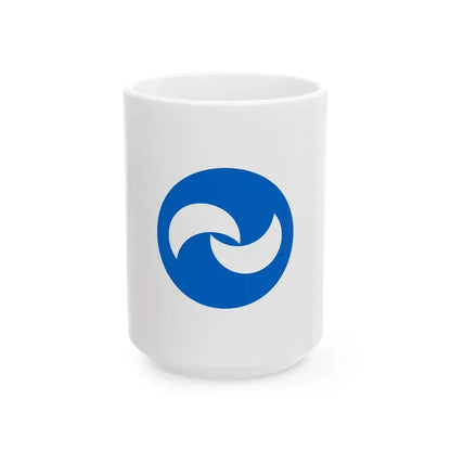 Flag of Matsuda Kanagawa (Japan) White Coffee Mug 15oz - Go Mug Yourself