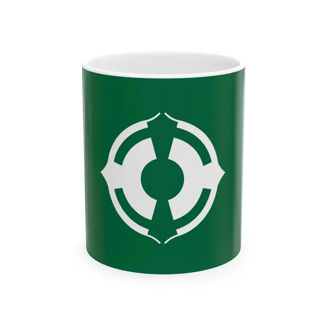 Flag of Matsudo Chiba (Japan) White Coffee Mug 11oz - Go Mug Yourself