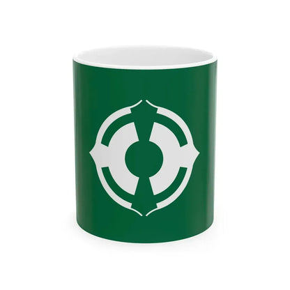 Flag of Matsudo Chiba (Japan) White Coffee Mug 11oz - Go Mug Yourself