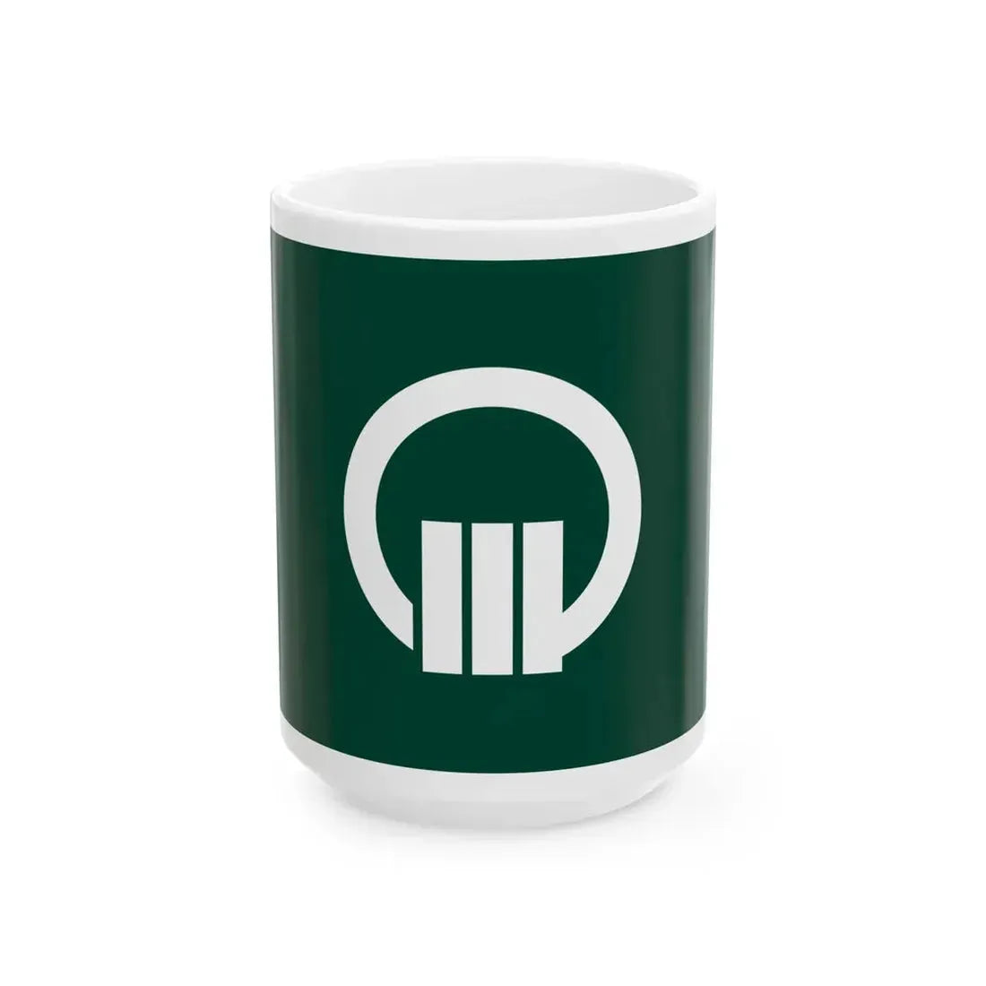 Flag of Matsukawa Village Nagano (Japan) White Coffee Mug 15oz - Go Mug Yourself