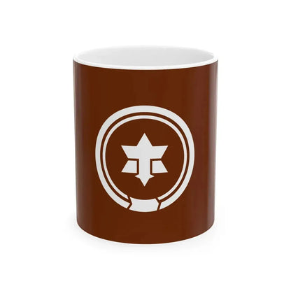 Flag of Matsumoto Nagano (Japan) White Coffee Mug 11oz - Go Mug Yourself