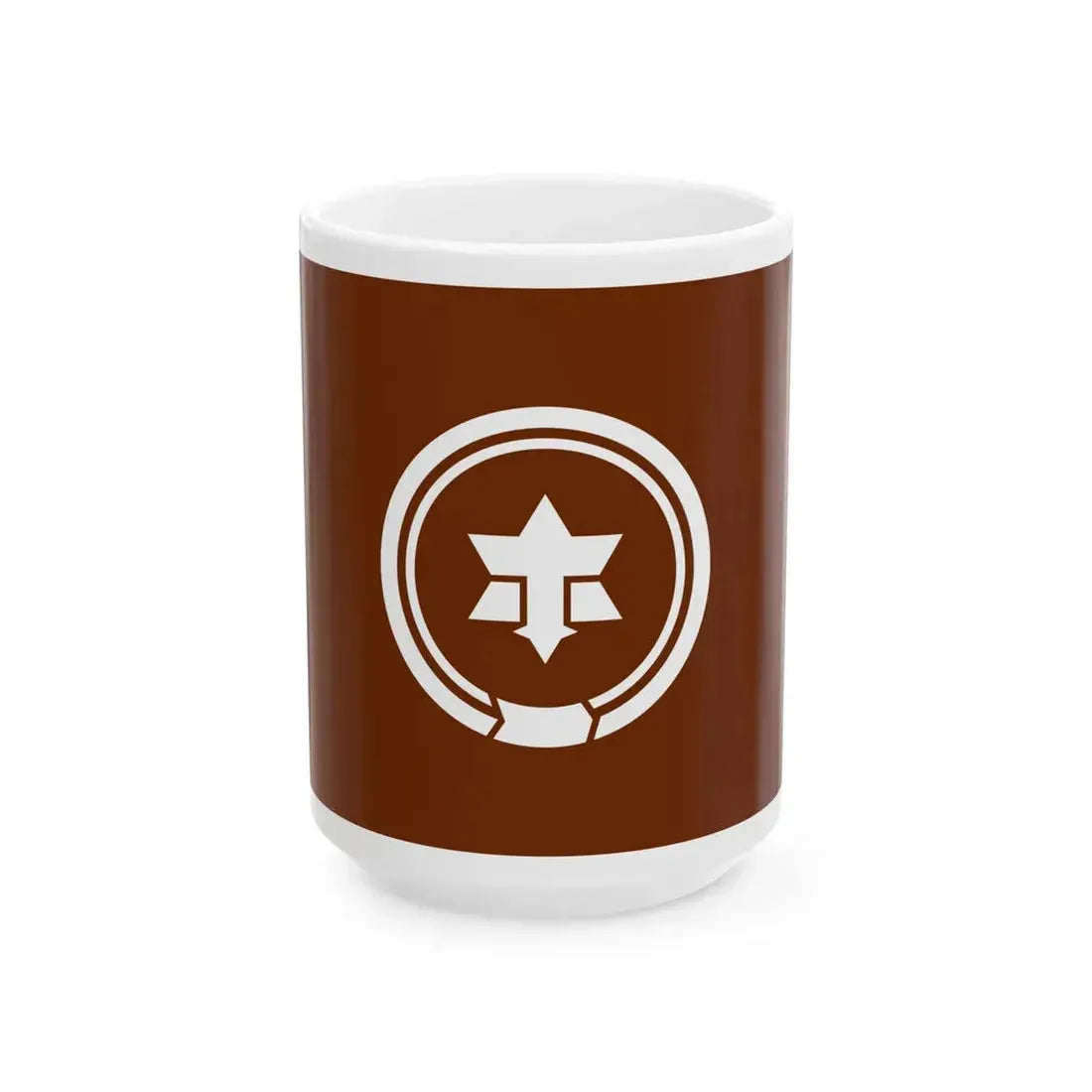 Flag of Matsumoto Nagano (Japan) White Coffee Mug 15oz - Go Mug Yourself