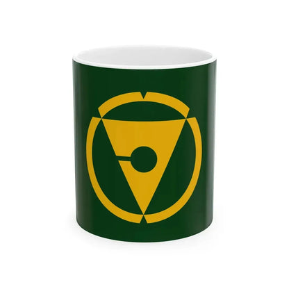Flag of Matsuno Ehime (Japan) White Coffee Mug 11oz - Go Mug Yourself